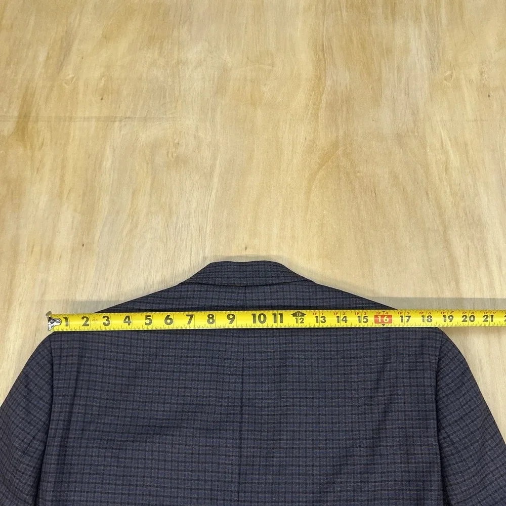 Lauren Ralph Lauren Blazer Sport Jacket Mens 42L Long Polyester Blend‎ Stretch - Picture 6 of 11